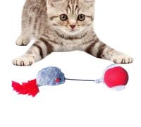 Ungtyb Interactive Cat Ball, Automatic Rolling Ball, Smart Teasing Cat Ball, Rechargeable Cat Toy, LED Light Cat Toy, Indoor Cat Toy, Teasing Cat Ball, Intelligent Cat Toys, Cat Ball with Lights