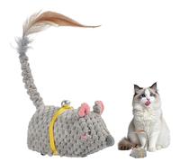 Ungtyb Interactive Cat Toy Mice, Smart Automatic Moving, Motion-Activated Kitten Exerciser, Rechargeable Pet Toy, Fun Indoor Play for All Cat Breeds, 2,36 x 5,12 pouces