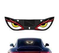 Ungtyb LED Eyes Car Windshield Display - Solar Powered Window Light Accessory for Vehicle Use for Truck SUV Sedan Van Automotive Travel Road Trip Decoration Night Driving Men Women Driver Effect