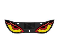 Ungtyb LED Eyes Car Windshield Display - Solar Powered Window Light Accessory for Vehicle Use for Truck SUV Sedan Van Automotive Travel Road Trip Decoration Night Driving Men Women Driver Effect