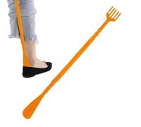 Ungtyb Long chausse-pied griffe ergonomique pour le dos | Chausse-pied à long manche, inserts de bottes pour un port facile, chausse-pied pour soulager les démangeaisons, homme et femme