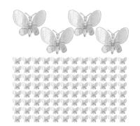 Ungtyb Lot de 100 pinces pour tige d'orchidée - Outil de jardin épais pour tomates, marguerites, intérieur et extérieur, cour, porte arrière, allée, patio