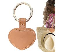 Ungtyb Magnetic Hat Clip, PU Leather Hat Holder, Hands- Accessory for Bags, Backpacks, Purses, Easy Cap Storage Solution for Travel and on-The-Go, 2.36 * 3.74in