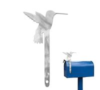 Ungtyb Mailbox Flag - Hummingbird Design Metal Decorative Flag | Mail Box Accent for Wall, Outdoor, House, Door, Garden, Yard, Porch, Fence & Apartment Use