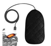Ungtyb Motorcycle Seat - Heated Waterproof Cushion and Warm Motorbike Seat Cover | Seats Warmer for Motorbike, Snowmobile, Scooter, Winter, Daily Commuting, Touring, Travel, Riders, Passenger