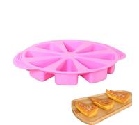 Ungtyb Moule de Cuisson en Silicone,Antiadhésif Résistant À La Chaleur Qualité Alimentaire 8 Cavités | Moule à en Silicone 8 Cavités | Pour Mousse Gelée Pudding aux Fruits Chocolat Réunions de