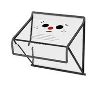 Ungtyb Organisateur de Stockage Mural, Sac de Rangement Mural - Paniers muraux Transparents Qui se balancent - Organisation à Domicile imperméable, Organisateur de Chaussettes de Grande capacité pour