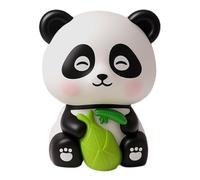 Ungtyb Panda Bobblehead Décoration de tableau de bord de voiture Panda à énergie solaire avec design mignon et ludique pour ajouter du charme et de la personnalité à votre véhicule (1 pièce)