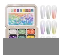 Ungtyb Pat Gel Polish,Gel Pour Dégradé De Manucure - Palette de Vernis à 9 Couleurs avec Accessoires pour Design Artistique de Peinture sur Ongles et Manucure pour Femmes et Filles à Domicile