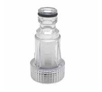 Ungtyb Pressure Washer Inlet Filter, Garden Hose Water Filter, Car Wash Inlet Replacement Tool for Home and Family, Good Sealing Performance, Pp Material, 0.98in