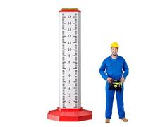 Ungtyb Règle d'élévation horizontale en d'aluminium - Échelle graduée de maçon - Règle d'élévation horizontale - Positionnement de niveau - Outil à main pour les pères