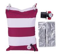 Ungtyb Sac fourre-tout isotherme pour vin - Étanche - Avec bec verseur - Sac à bandoulière pour vin de plage - Design spacieux et étanche - Pour événements en plein air, fêtes sur la plage, comme sur