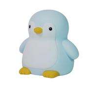 Ungtyb Silicone Night Light - Penguin Colorful Touch Home Decor, Kids Night Light for Bedroom Home Bedside Desktop Tabletop Hallway Toilet School Nightstand Nursery Everyday Use