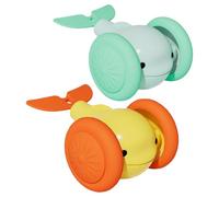 Ungtyb Smart Cat Ball, Interactive Electric Toy, LED Light Durabled Design Toy, Rechargeable Motion Activated Ideal for Indoor Kittens and Adult Cats, 1.42 inches