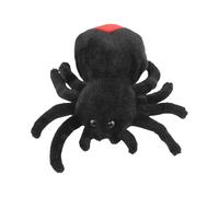 Ungtyb Soft Stuffed Animal, Interactive Cat Toys, Simulated Spider Cat Kicking Toy, Durable Cat Plush Kicking Toys 10.24 x 8.27 x 3.54 inches for All Breeds of Cats, Pets (Black)