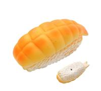 Ungtyb Squeaky Puppy Chew Toy, Sushi Themed Pet Training Tool, Latex Interactive Plays Small Size Makes It Easy for Puppies and Small Dogs to Carry, for Dogs 2,95 x 1,18 inches