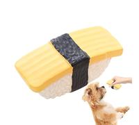 Ungtyb Squeaky Puppy Chew Toy, Sushi Themed Pet Training Tool, Latex Interactive Plays Small Size Makes It Easy for Puppies and Small Dogs to Carry, for Dogs 2,95 x 1,18 Inches