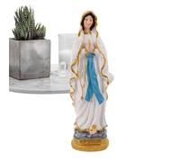 Ungtyb Statues catholiques résine, décoration de sculptures religieuses, figure peinte à la main durée, parfaite pour la prière, exposition d' pour la maison intérieure Ornement du corridor
