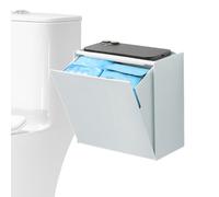 Ungtyb Storage Boxes for Organizing - Dustproof Canister Holder | Wall Storage Box for Bathrooms Kitchens Bedrooms Living Room Cell Phone Keys Toiletries Cotton Swabs Makeup Pads, 17x9.2x17cm