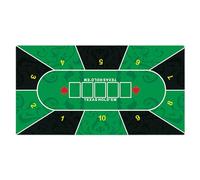 Ungtyb Tapis de Poker Texas, Tapis de Poker Holdem, Tapis de Disposition en Caoutchouc de Nappe de Jeu de, de Table Holdem pour Le Divertissement à Domicile, Les salles de Jeux de société