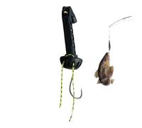 Ungtyb Tippet Threader - Universal Magnetic Line Knot Assist | Fly Tackle Accessory with Easy Eye Alignment, Portable Gear with Quick Guide, Freshwaters Hook Rigging Aid for Saltwater