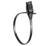 Ungtyb Verrou de câble avec combinaison, matériel de protection antivol réglable pour porte, skateboard, armoire, scooter, poussette, réfrigérateur, portail
