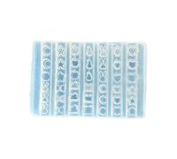 Unguis Ensemble d'outils artistiques transparents flexibles pour gaufrage stéréoscopique précis et personnalisable, équipement d'art Unguis recyclable