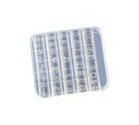 Unguis moulé par un coude encouragé à la danse pour l'artisanat de colophane, étui de téléphone, garnitures et accessoires - Pliage amovible - Format artistique Unguis