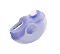 Unguis Moulin électrique à faible bruit pour peaux délicates pour enfants et adultes Sécateur rechargeable combiné contre la pression de la substance ABS contre la pression des onguis Cutter pour