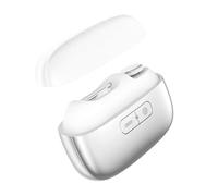 Unguis Tondeuse et polisseuse électrique rechargeable par USB avec étui de voyage pour les soins à domicile des personnes âgées Tondeuse à broches blanche Soins des broches multifonctions