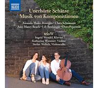Trésors inouïs – Musique de compositrices – CD – NAXOS