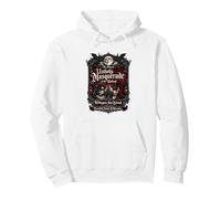 Unholy Masquerade Undead Squelette Gothique Sweat à Capuche