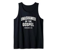 Unhoned of the Gospel, Christian Teen Romans 1:16 Débardeur