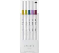 UNI 三菱鉛筆 Emott Lot de 5 pièces Chaudes 8 UUEMOTT58