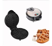 UNI 1,2W Gaufrier Electrique Multifonction Inox Presse à Paninis et Sandwichs Rond