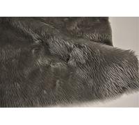 Uni Amusant Faux Fourrure Tissu Matière Gris Argenté - Gris, 1Mtr - 150cmx100cm