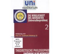Uni Auditorium-Die Wirklichkeit des Abstrakten (Universalienproblem) -Theoretische Philosophie 2 [Import]