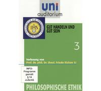 Uni Auditorium handeln und Gut Sein-Philosophische Ethik 3 [Import]