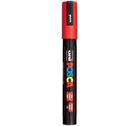Uni-Ball 152736000 Posca PC-5M Medium Bullet Tip Marker - Red
