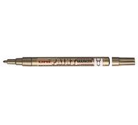 uni-ball 182110 - Marqueur peinture Uni Paint PX-21 à pointe ogive, 1-1,5 mm, fin, or, 1 pièce