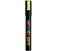 Uni-Ball 182575 - Crayon de marquage POSCA à pointe ogive moyenne, jaune fluo