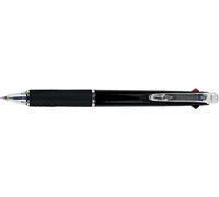 Uni-Ball 245301 - Stylo à bille roulante UB JETSTREAM, 3 couleurs d'écriture, noir, 1 pièce