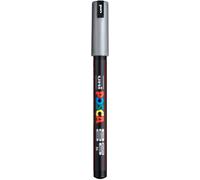 Uni-Ball 89920000 Posca Ultra Fine Bullet Tip Marker - Silver