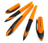 Uni-Ball AIR Micro 0,5Mm Fine Rollerball Encre Bleue - Baril Orange