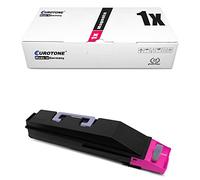 UNI-BALL Cartridge pour Mita FS-C8525 C8020 FS-c8520 C8025 FS FS MFP Kyocera 895 BK TK de 895 C TK520 895 Y 895 M remplacer les cartouches d'origine Eurotone (Norme ISO 19798) magenta