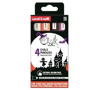 Uni-Ball Coffret Chalk Marker marqueurs craie liquide PWE-5M Set 4P Halloween