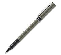 uni-ball - Deluxe Roller Ball Stick Waterproof Pen, Black Ink, Micro, Dozen 60025 (DMi DZ by uni-ball