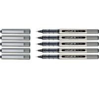 Uni - Ball Eye Fine Ub157 Lot De 5 Stylos Roller Noir