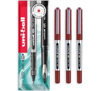 uni-ball Eye Micro UB-150 Lot de 3 stylos à encre gel Rouge 0,5 mm