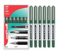 uni-ball Eye Micro UB-150 Lot de 6 stylos à encre gel Vert 0,5 mm